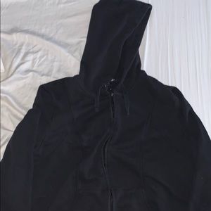 Black zip up
